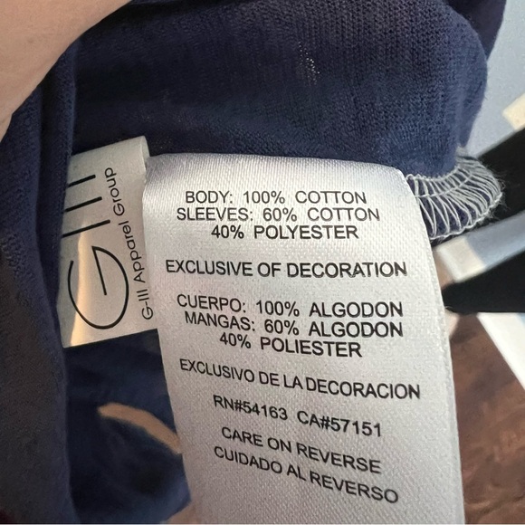 3/$30 🍂Touch Navy Seattle Seahawks Waffle Raglan Lightweight Long Sleeve T-Shirt - Picture 8 of 8